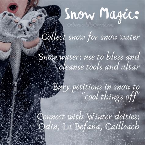Magic based winter observances